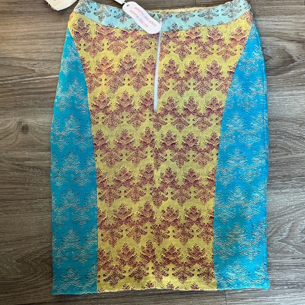 Anthropologie | Cecilia Prado Caraiva Metallic Lightweight Skirt Size: S